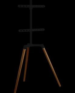 SINOX TV stander 50"-65" - mørkt træ/sort| Tv-Ophæng