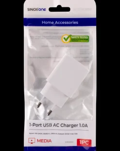 SINOX One SinoxOne Mobiloplader 1A| Mobiltilbehør