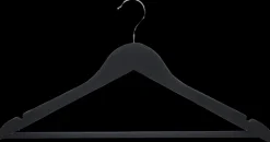 SJÖBO Bøjle anti-skrid sort 3-pak| Garderobe Og Opbevaring