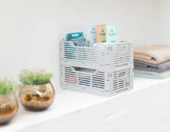 SJÖBO Foldekasse - grå| Opbevaringsbokse Og -Kasser