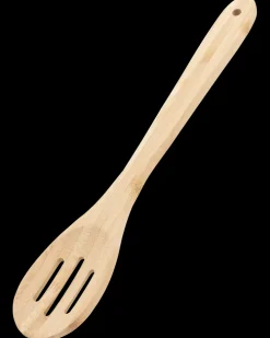 SJÖBO Grydeske med huller bambus 32 cm| Køkkenredskaber