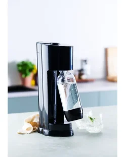 SJÖBO Sodavandsmaskine - sort| Køkkenapparater