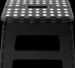 Skammel foldbar H. 22 cm - Sort| Øvrige Artikler