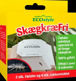 ECOstyle Skægkræfri fælde 2-pak| Øvrige Fælder Og Bekæmpelsesmidler