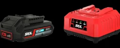 SKIL Batteri 2 Ah + Lader 20V| Batterier Og Opladere|Batterier Og Batteriopladere