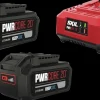 SKIL Batteri 2x4 Ah + Lader 20V| Batterier Og Opladere|Batterier Og Batteriopladere