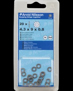 Arvid Nilsson Skive A4 til M4 20-pak| Maskinskruer, Bolte Og Møtrikker