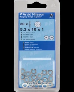 Arvid Nilsson Skive A4 til M5 20-pak| Maskinskruer, Bolte Og Møtrikker