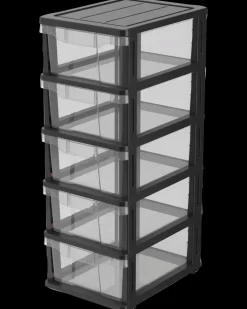 Sjöbo Storage Skuffereol med 5 skuffer og hjul| Garderobe Og Opbevaring