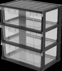 Sjöbo Storage Skuffereol med 3 skuffer og hjul| Garderobe Og Opbevaring