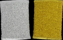 Skuresvamp guld og sølv 2-pak| Rengøringsartikler