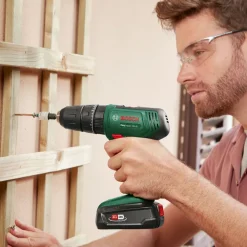 Bosch Slagbore-/skruemaskine EasyImpact 18V-40 inkl. batteri| Akku Bore- Og Skruemaskiner