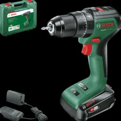 Bosch Slagbore-/skruemaskine UniversalImpact 18V inkl. batteri| Akku Bore- Og Skruemaskiner
