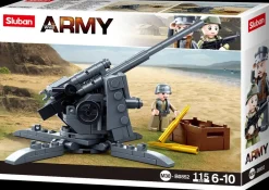 Sluban Army Maskingevær M38-B0852 - 115 dele| Byggeklodser