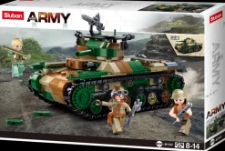 Sluban Army Medium tank M38-B1107 - 563 dele| Byggeklodser