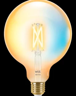 WiZ Smart LED-pære 7W E27 G125 Amber| Led-Pærer