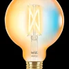 WiZ Smart LED-pære 7W E27 G95 Amber| Led-Pærer