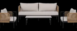 Sofasæt DITTE 4 dele| Havemøbelsæt