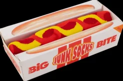 Sokker med madmotiver, Hotdog| Strømper Og Arbejdsstrømper