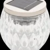 Solcellelampe glas H. 10 cm - assorteret| Solcellelamper