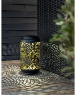 Adano Solcellelanterne H. 28 cm blomst| Solcellelamper