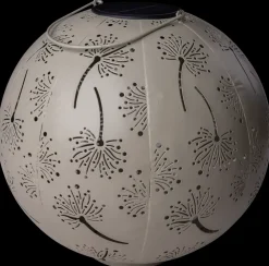 Solcellelanterne rund - blade| Øvrig Belysning