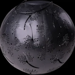 Solcellelanterne rund - blade| Øvrig Belysning