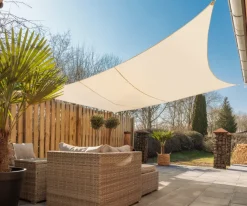 Solsejl til ophæng - firkant| Solsejl