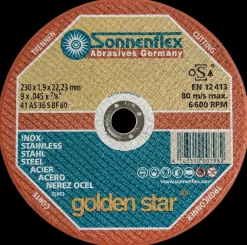 Sonnenflex Skæreskive Ø230 x 1,9 mm 10 stk.| Skære- Og Slibeskiver