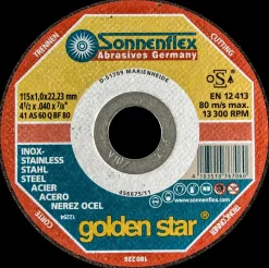 Sonnenflex skæreskive Ø115 x 1 mm| Skære- Og Slibeskiver
