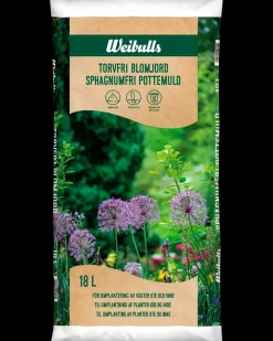 Sphagnumfri pottemuld 18 L| Gødning Og Jord