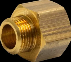 Spidsmuffe 3/4'' x 1/2'' - messing| Rør Og Fittings