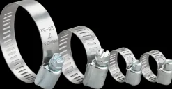 Spændebånd 23-48 mm 5 stk.| Slanger Og Vandingsartikler