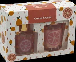 Sæt med duftlys og duftfrisker| Lys Og Olielamper