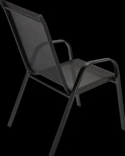 Stabelstol sort textiline| Havestole