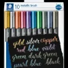 Staedtler Brush metallic 10-pak| Kontorartikler