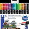Staedtler Design Journey Dobbelttus permanent 18pk| Kontorartikler|Øvrige Hobbyartikler