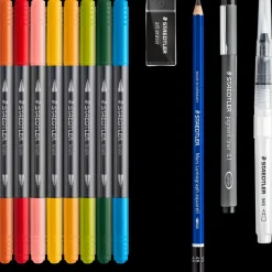 Staedtler Design Journey Vandfarvesæt - 12 dele| Øvrige Hobbyartikler