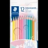 Staedtler Farveblyant pastel 12-pak| Øvrige Hobbyartikler