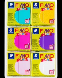 Staedtler FIMO kids Modellervoks fancy 6-pak| Modellervoks
