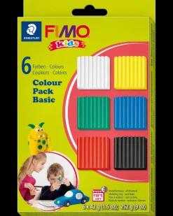Staedtler FIMO kids Modellervoks basic 6-pak| Modellervoks