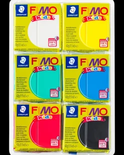 Staedtler FIMO kids Modellervoks basic 6-pak| Modellervoks