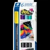 Staedtler Lumocolor permanent pen 6-pak| Kontorartikler