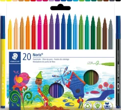Staedtler Noris filttusser 20-pak| Kontorartikler|Øvrige Hobbyartikler