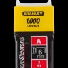 Stanley hæfteklammer 6 mm| Hæftemaskiner Og Klammer