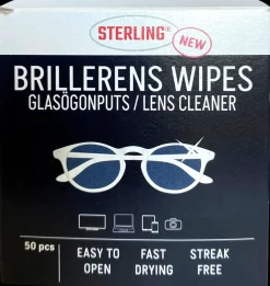 STERLING Renseserviet 50 stk| Briller Og Forstørrelsesglas