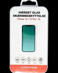 STEVISON Hærdet glas iPhone 13/13Pro og 14| Mobiltilbehør