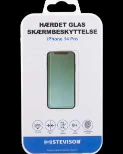 STEVISON Hærdet glas til iPhone 14 Pro| Mobiltilbehør