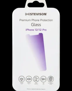 STEVISON Hærdet glas til iPhone 12 og 12 Pro| Mobiltilbehør