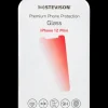 STEVISON Hærdet glas til iPhone 12 Mini| Mobiltilbehør